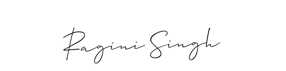 You should practise on your own different ways (Allison_Script) to write your name (Ragini Singh) in signature. don't let someone else do it for you. Ragini Singh signature style 2 images and pictures png