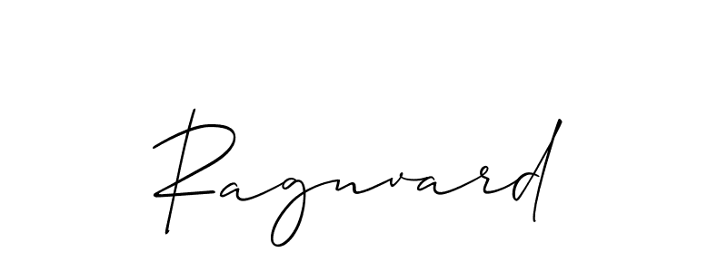 Create a beautiful signature design for name Ragnvard. With this signature (Allison_Script) fonts, you can make a handwritten signature for free. Ragnvard signature style 2 images and pictures png