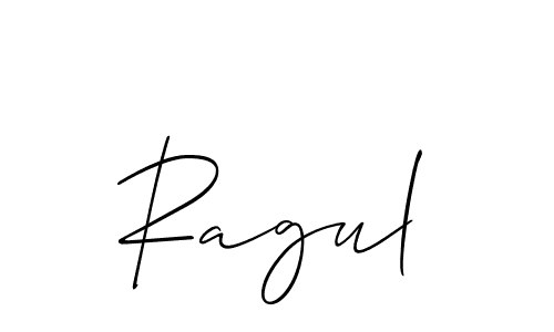 Make a beautiful signature design for name Ragul. Use this online signature maker to create a handwritten signature for free. Ragul signature style 2 images and pictures png