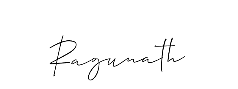 Create a beautiful signature design for name Ragunath. With this signature (Allison_Script) fonts, you can make a handwritten signature for free. Ragunath signature style 2 images and pictures png