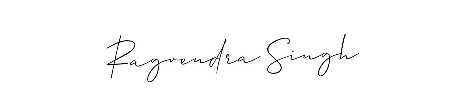 It looks lik you need a new signature style for name Ragvendra Singh. Design unique handwritten (Allison_Script) signature with our free signature maker in just a few clicks. Ragvendra Singh signature style 2 images and pictures png