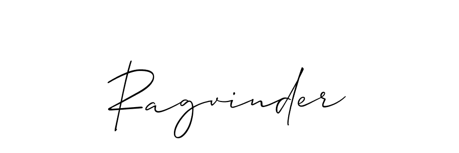 Best and Professional Signature Style for Ragvinder. Allison_Script Best Signature Style Collection. Ragvinder signature style 2 images and pictures png