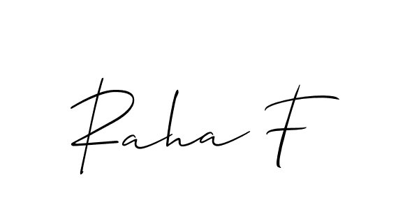 Here are the top 10 professional signature styles for the name Raha F. These are the best autograph styles you can use for your name. Raha F signature style 2 images and pictures png