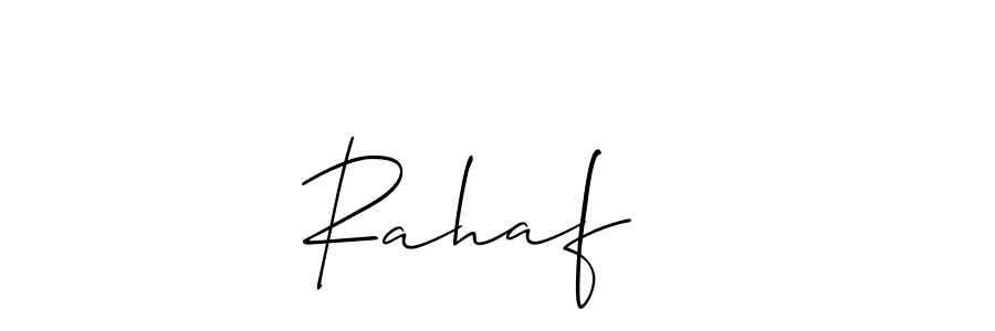 Once you've used our free online signature maker to create your best signature Allison_Script style, it's time to enjoy all of the benefits that Rahaf ❤ name signing documents. Rahaf ❤ signature style 2 images and pictures png