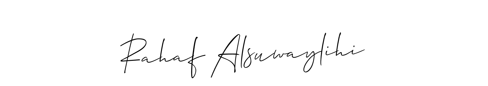 You can use this online signature creator to create a handwritten signature for the name Rahaf Alsuwaylihi. This is the best online autograph maker. Rahaf Alsuwaylihi signature style 2 images and pictures png