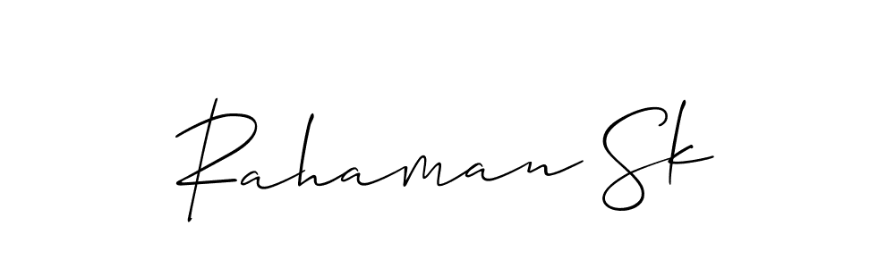 Best and Professional Signature Style for Rahaman Sk. Allison_Script Best Signature Style Collection. Rahaman Sk signature style 2 images and pictures png