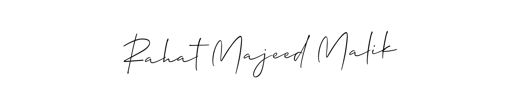 Once you've used our free online signature maker to create your best signature Allison_Script style, it's time to enjoy all of the benefits that Rahat Majeed Malik name signing documents. Rahat Majeed Malik signature style 2 images and pictures png