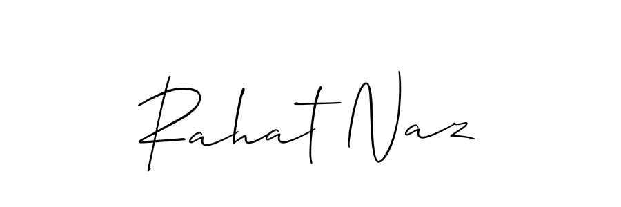 Make a beautiful signature design for name Rahat Naz. Use this online signature maker to create a handwritten signature for free. Rahat Naz signature style 2 images and pictures png