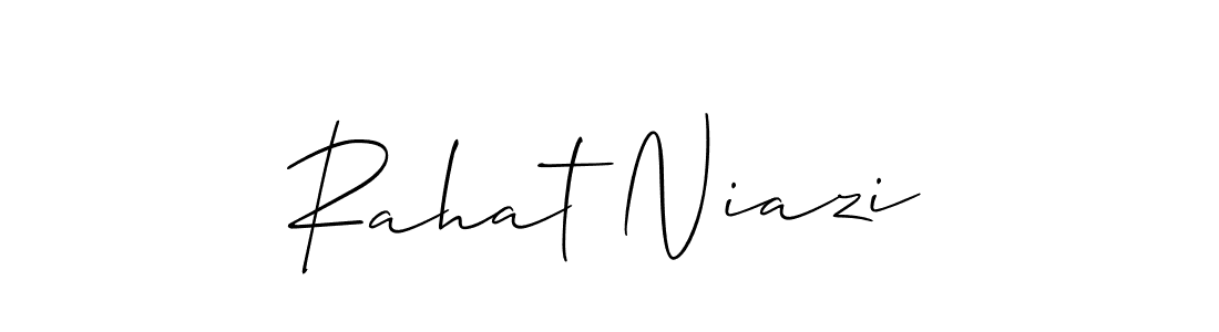 Once you've used our free online signature maker to create your best signature Allison_Script style, it's time to enjoy all of the benefits that Rahat Niazi name signing documents. Rahat Niazi signature style 2 images and pictures png