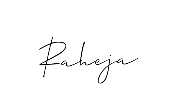 Similarly Allison_Script is the best handwritten signature design. Signature creator online .You can use it as an online autograph creator for name Raheja. Raheja signature style 2 images and pictures png