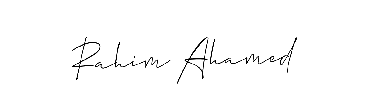 Best and Professional Signature Style for Rahim Ahamed. Allison_Script Best Signature Style Collection. Rahim Ahamed signature style 2 images and pictures png