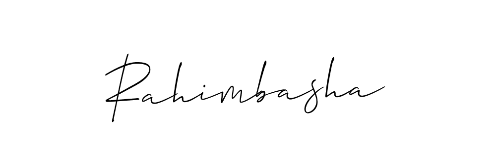 This is the best signature style for the Rahimbasha name. Also you like these signature font (Allison_Script). Mix name signature. Rahimbasha signature style 2 images and pictures png