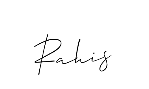 You should practise on your own different ways (Allison_Script) to write your name (Rahis) in signature. don't let someone else do it for you. Rahis signature style 2 images and pictures png