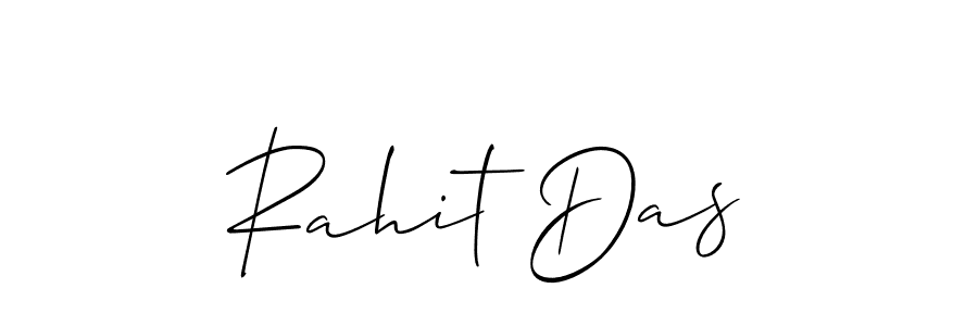 How to make Rahit Das name signature. Use Allison_Script style for creating short signs online. This is the latest handwritten sign. Rahit Das signature style 2 images and pictures png