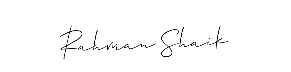 See photos of Rahman Shaik official signature by Spectra . Check more albums & portfolios. Read reviews & check more about Allison_Script font. Rahman Shaik signature style 2 images and pictures png