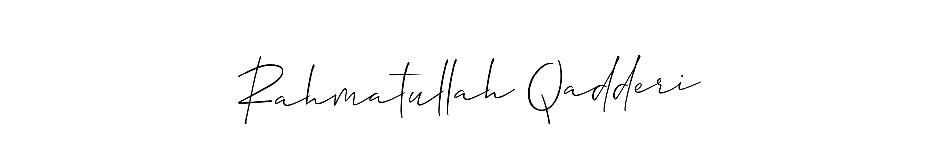 Once you've used our free online signature maker to create your best signature Allison_Script style, it's time to enjoy all of the benefits that Rahmatullah Qadderi name signing documents. Rahmatullah Qadderi signature style 2 images and pictures png