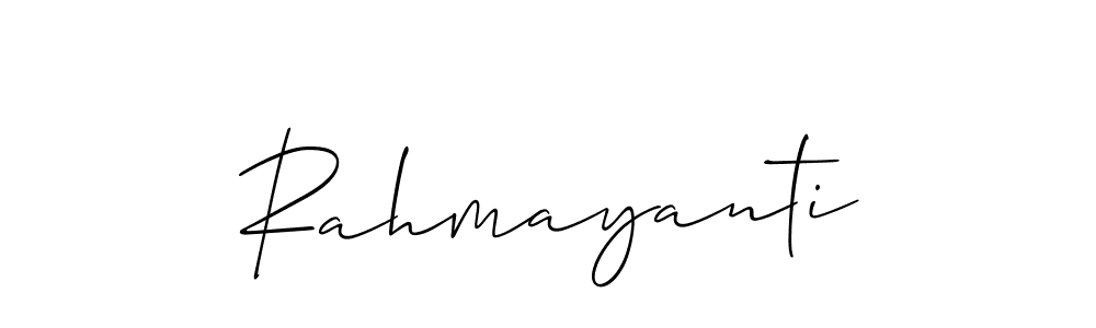 See photos of Rahmayanti official signature by Spectra . Check more albums & portfolios. Read reviews & check more about Allison_Script font. Rahmayanti signature style 2 images and pictures png