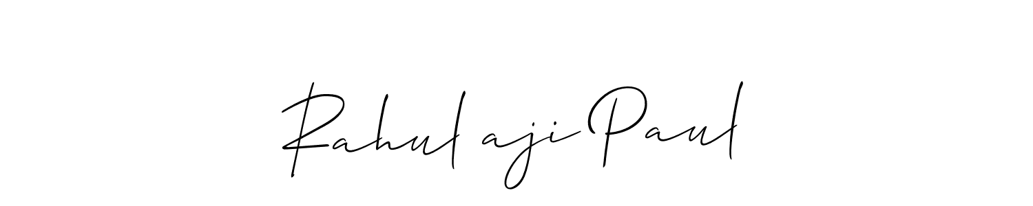 Here are the top 10 professional signature styles for the name Rahul aji Paul. These are the best autograph styles you can use for your name. Rahul aji Paul signature style 2 images and pictures png