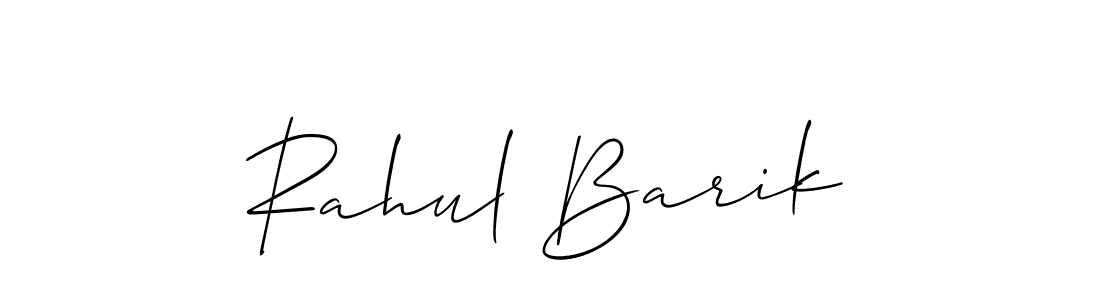 This is the best signature style for the Rahul Barik name. Also you like these signature font (Allison_Script). Mix name signature. Rahul Barik signature style 2 images and pictures png