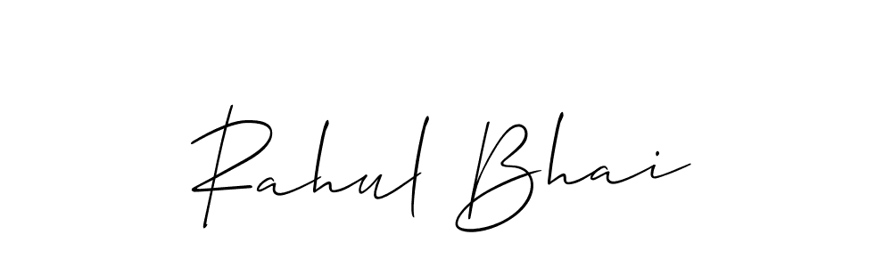 Best and Professional Signature Style for Rahul Bhai. Allison_Script Best Signature Style Collection. Rahul Bhai signature style 2 images and pictures png