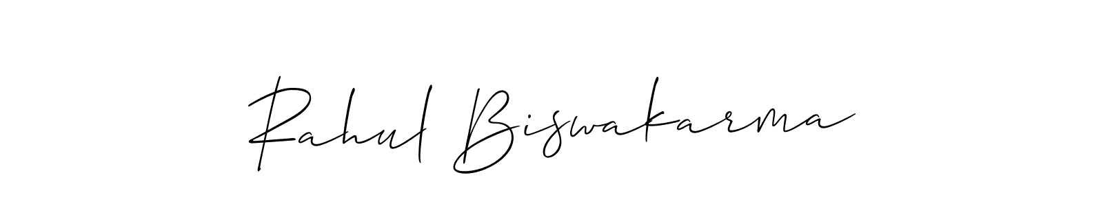 Also You can easily find your signature by using the search form. We will create Rahul Biswakarma name handwritten signature images for you free of cost using Allison_Script sign style. Rahul Biswakarma signature style 2 images and pictures png