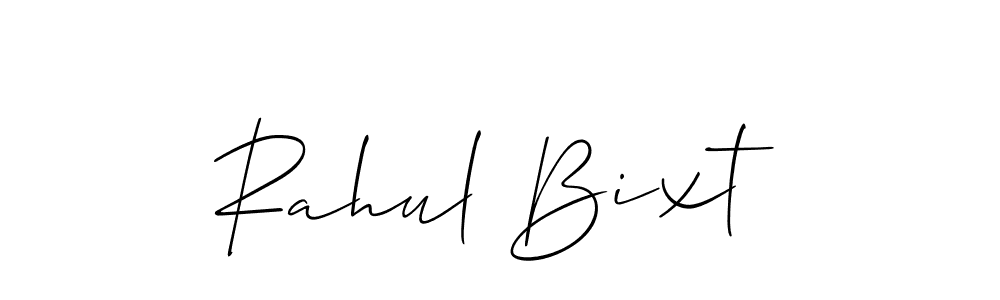 Also You can easily find your signature by using the search form. We will create Rahul Bixt name handwritten signature images for you free of cost using Allison_Script sign style. Rahul Bixt signature style 2 images and pictures png