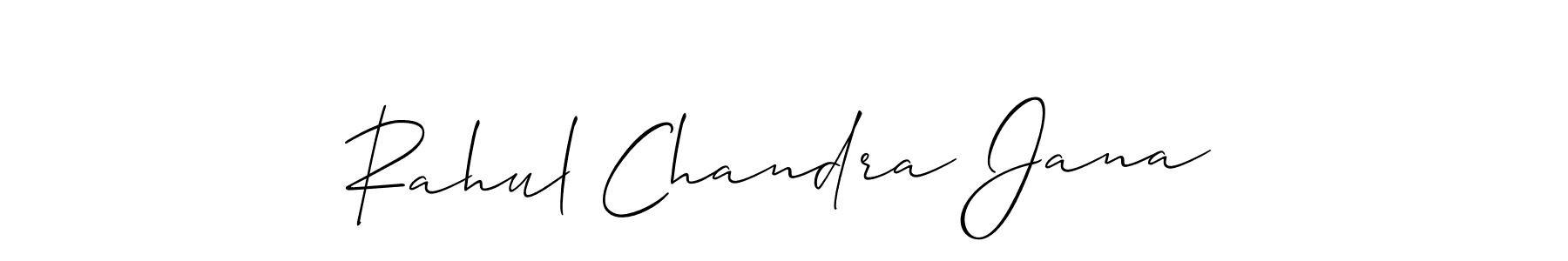 How to make Rahul Chandra Jana signature? Allison_Script is a professional autograph style. Create handwritten signature for Rahul Chandra Jana name. Rahul Chandra Jana signature style 2 images and pictures png