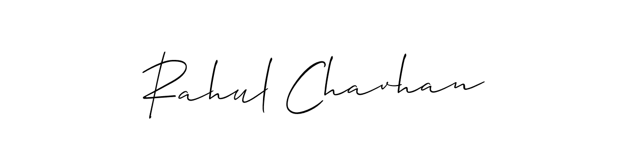 You should practise on your own different ways (Allison_Script) to write your name (Rahul Chavhan) in signature. don't let someone else do it for you. Rahul Chavhan signature style 2 images and pictures png