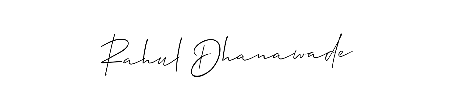 See photos of Rahul Dhanawade official signature by Spectra . Check more albums & portfolios. Read reviews & check more about Allison_Script font. Rahul Dhanawade signature style 2 images and pictures png