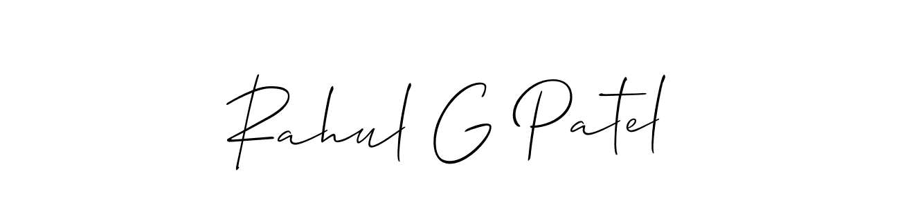 You can use this online signature creator to create a handwritten signature for the name Rahul G Patel. This is the best online autograph maker. Rahul G Patel signature style 2 images and pictures png