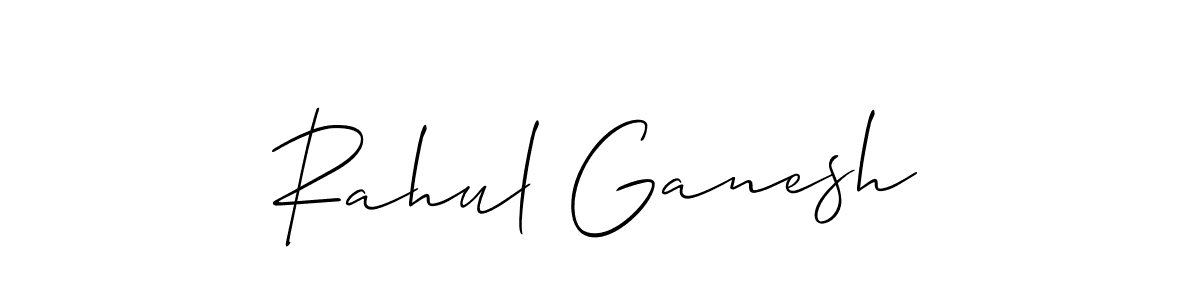 Once you've used our free online signature maker to create your best signature Allison_Script style, it's time to enjoy all of the benefits that Rahul Ganesh name signing documents. Rahul Ganesh signature style 2 images and pictures png