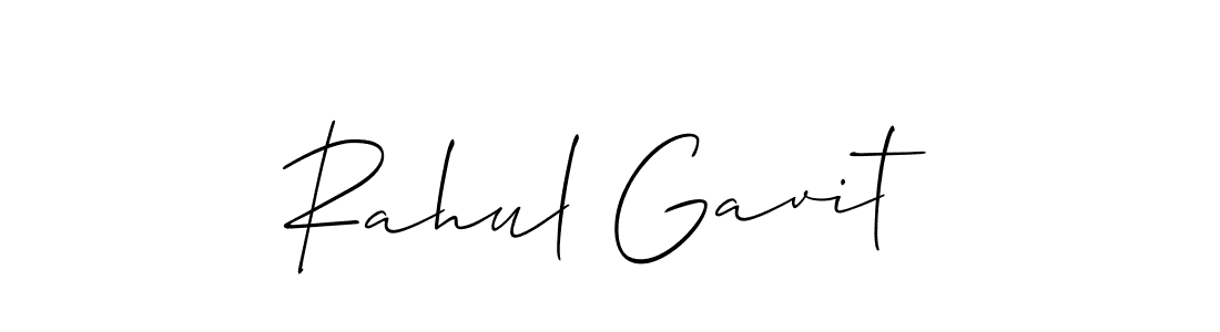 Similarly Allison_Script is the best handwritten signature design. Signature creator online .You can use it as an online autograph creator for name Rahul Gavit. Rahul Gavit signature style 2 images and pictures png