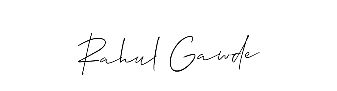 This is the best signature style for the Rahul Gawde name. Also you like these signature font (Allison_Script). Mix name signature. Rahul Gawde signature style 2 images and pictures png