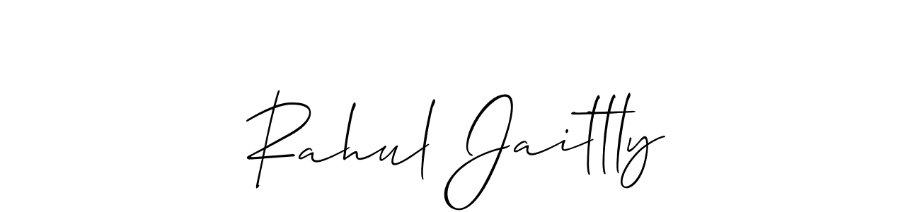 You can use this online signature creator to create a handwritten signature for the name Rahul Jaittly. This is the best online autograph maker. Rahul Jaittly signature style 2 images and pictures png