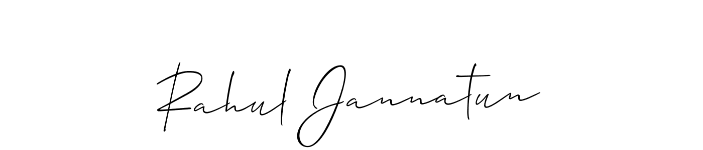 Once you've used our free online signature maker to create your best signature Allison_Script style, it's time to enjoy all of the benefits that Rahul Jannatun name signing documents. Rahul Jannatun signature style 2 images and pictures png