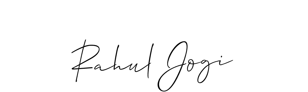 Similarly Allison_Script is the best handwritten signature design. Signature creator online .You can use it as an online autograph creator for name Rahul Jogi. Rahul Jogi signature style 2 images and pictures png