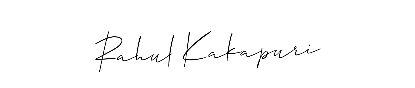 Once you've used our free online signature maker to create your best signature Allison_Script style, it's time to enjoy all of the benefits that Rahul Kakapuri name signing documents. Rahul Kakapuri signature style 2 images and pictures png