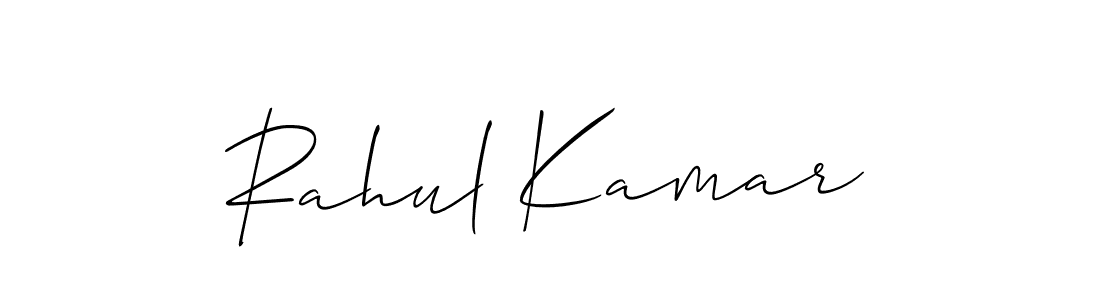 Once you've used our free online signature maker to create your best signature Allison_Script style, it's time to enjoy all of the benefits that Rahul Kamar name signing documents. Rahul Kamar signature style 2 images and pictures png