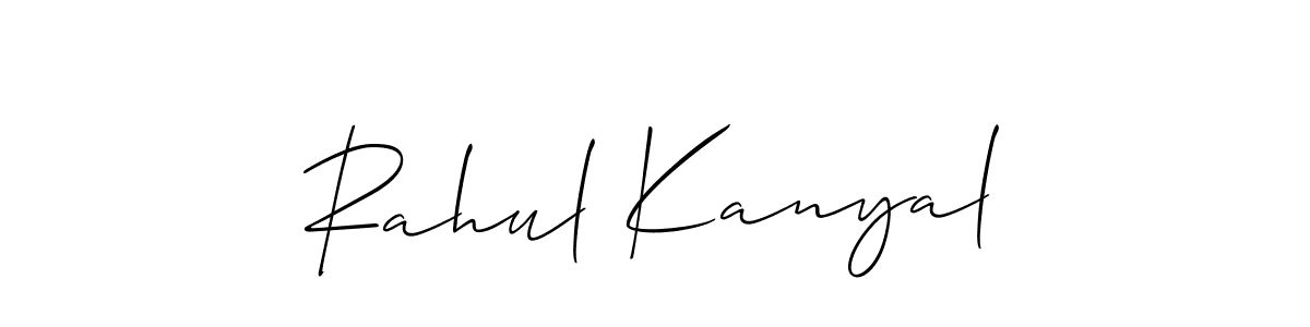 Here are the top 10 professional signature styles for the name Rahul Kanyal. These are the best autograph styles you can use for your name. Rahul Kanyal signature style 2 images and pictures png
