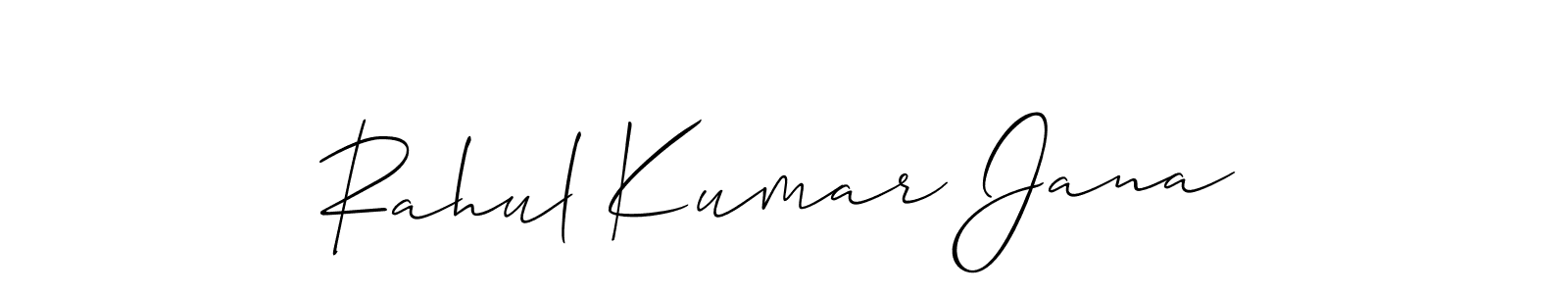 How to make Rahul Kumar Jana signature? Allison_Script is a professional autograph style. Create handwritten signature for Rahul Kumar Jana name. Rahul Kumar Jana signature style 2 images and pictures png