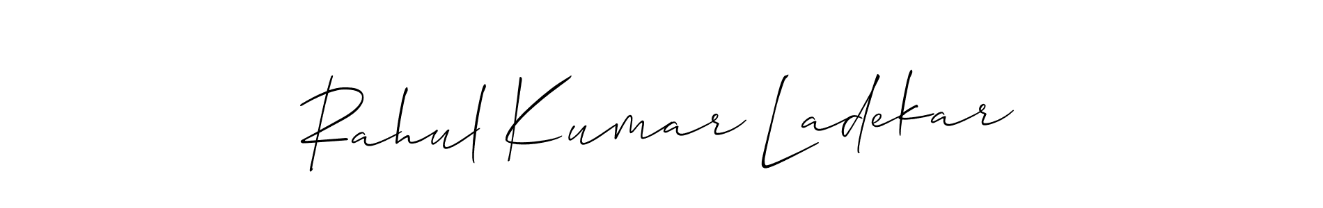 Once you've used our free online signature maker to create your best signature Allison_Script style, it's time to enjoy all of the benefits that Rahul Kumar Ladekar name signing documents. Rahul Kumar Ladekar signature style 2 images and pictures png