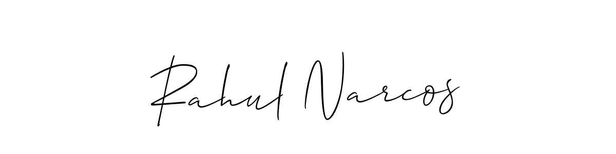 You can use this online signature creator to create a handwritten signature for the name Rahul Narcos. This is the best online autograph maker. Rahul Narcos signature style 2 images and pictures png