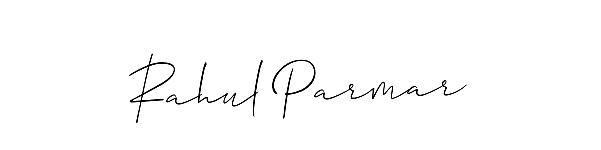This is the best signature style for the Rahul Parmar name. Also you like these signature font (Allison_Script). Mix name signature. Rahul Parmar signature style 2 images and pictures png