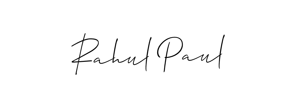 This is the best signature style for the Rahul Paul name. Also you like these signature font (Allison_Script). Mix name signature. Rahul Paul signature style 2 images and pictures png