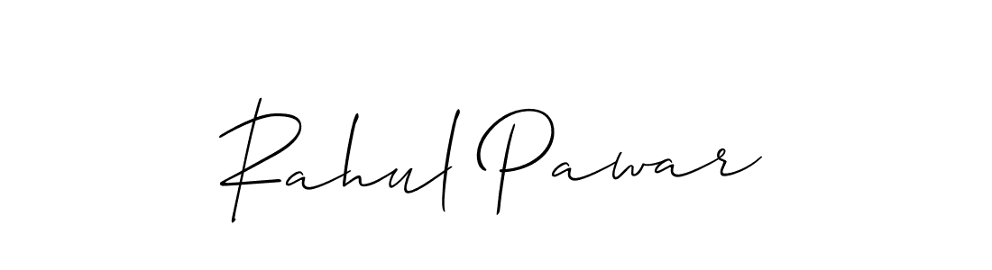 You should practise on your own different ways (Allison_Script) to write your name (Rahul Pawar) in signature. don't let someone else do it for you. Rahul Pawar signature style 2 images and pictures png