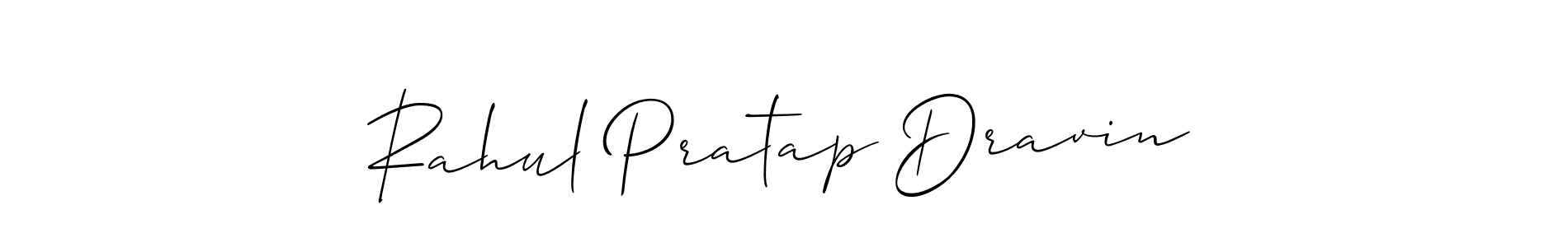 Similarly Allison_Script is the best handwritten signature design. Signature creator online .You can use it as an online autograph creator for name Rahul Pratap Dravin. Rahul Pratap Dravin signature style 2 images and pictures png