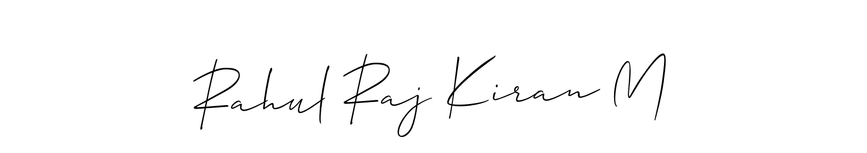 Here are the top 10 professional signature styles for the name Rahul Raj Kiran M. These are the best autograph styles you can use for your name. Rahul Raj Kiran M signature style 2 images and pictures png