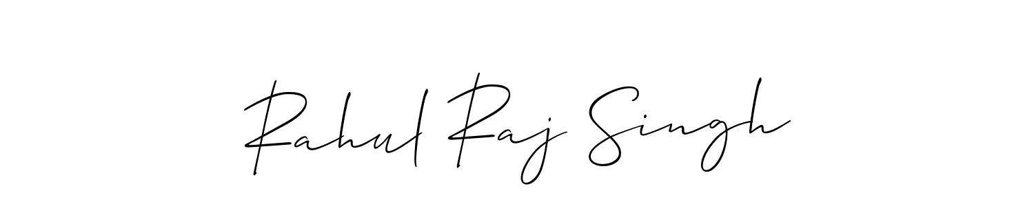 It looks lik you need a new signature style for name Rahul Raj Singh. Design unique handwritten (Allison_Script) signature with our free signature maker in just a few clicks. Rahul Raj Singh signature style 2 images and pictures png