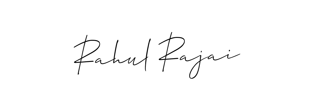 Allison_Script is a professional signature style that is perfect for those who want to add a touch of class to their signature. It is also a great choice for those who want to make their signature more unique. Get Rahul Rajai name to fancy signature for free. Rahul Rajai signature style 2 images and pictures png