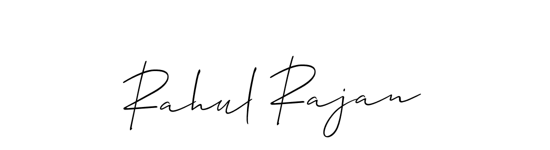 Best and Professional Signature Style for Rahul Rajan. Allison_Script Best Signature Style Collection. Rahul Rajan signature style 2 images and pictures png